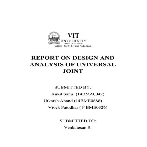 Universal Joint - DME