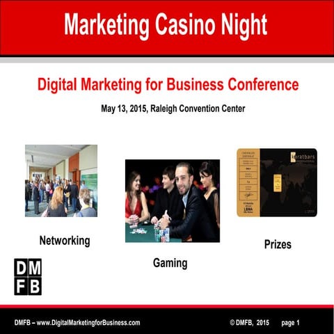 DMFB Marketing Casino Night