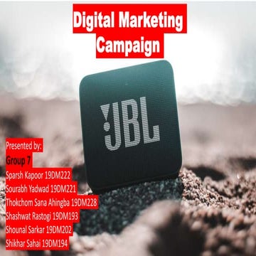 Digital Marketing campaign