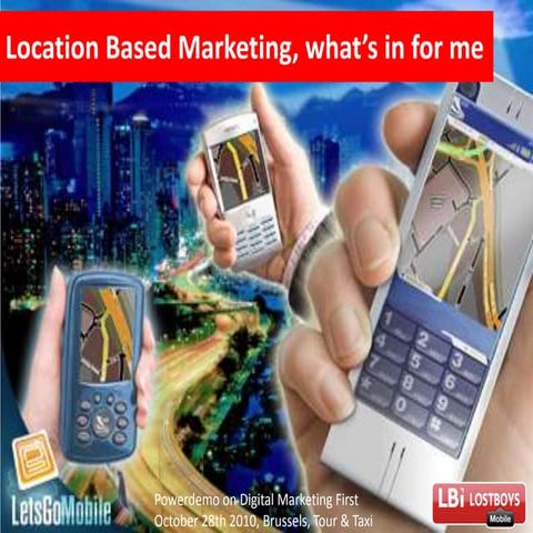 Location Based Marketing: what's in for me?