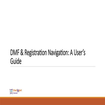 Comprehensive Guide to Navigating DMFs and Product Registration Files ...
