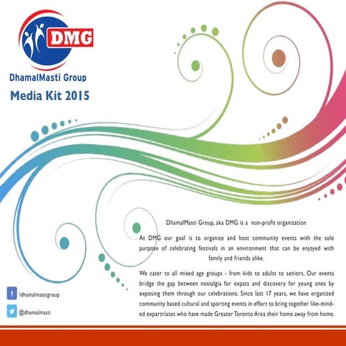 DMG 2015 Event Partnership Package