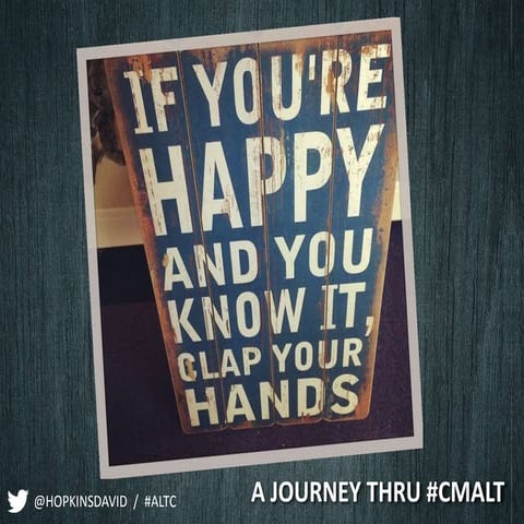 My CMALT Journey - ALT CPD Rebooted: Creative Professional Development in Lea...