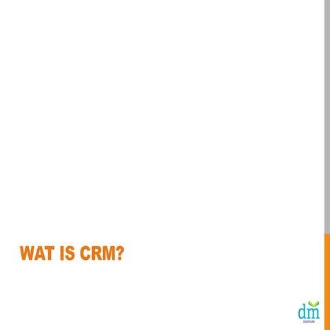 Haalbare CRM-acties