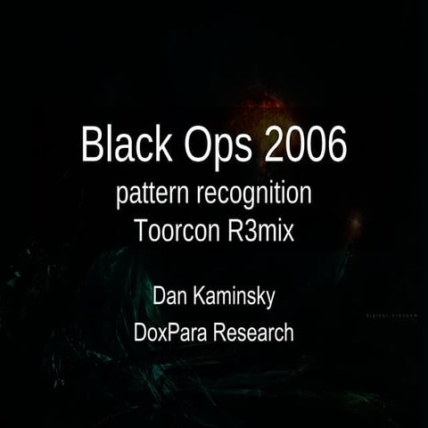 Dmk blackops2006