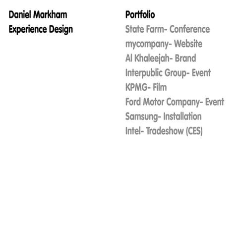 Portfolio | PDF
