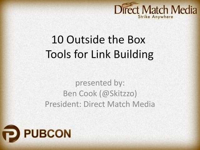 Tools for More Effective SEO Outreach