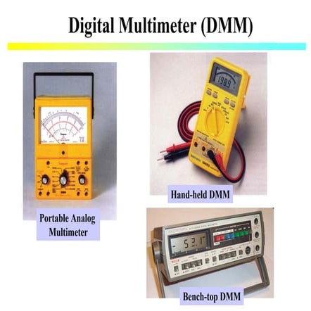 DmmPPT.pdf Analog to Digital, Digital to Analog, Ramp type
