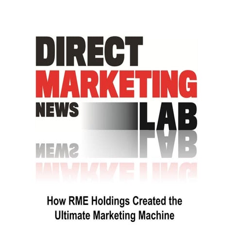 How RME Holdings Created the Ultimate Marketing Machine