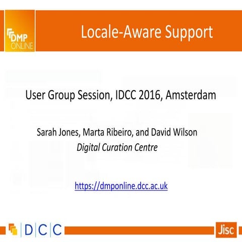 DMPonline user group