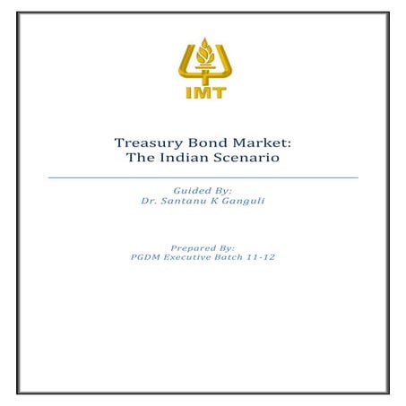 DM - Treasury Bond Market
