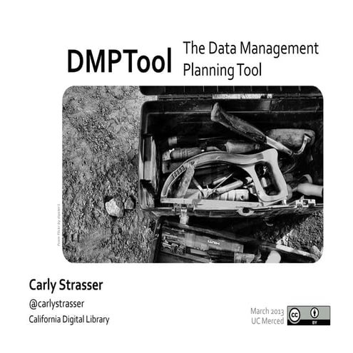 DMPTool Overview for UC Merced Research Week