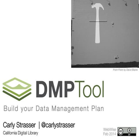 DMPTool for IMLS #WebWise14