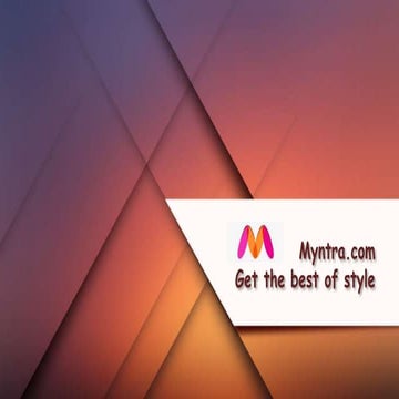 DMS myntra.com- Ananya Sharma 