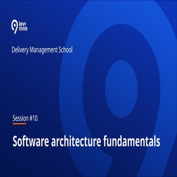 Event Driven Software Architecture Pattern | PPTX