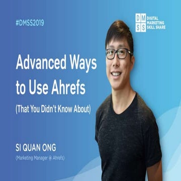 Advanced Ways to Use Ahrefs That You Didn't Know About