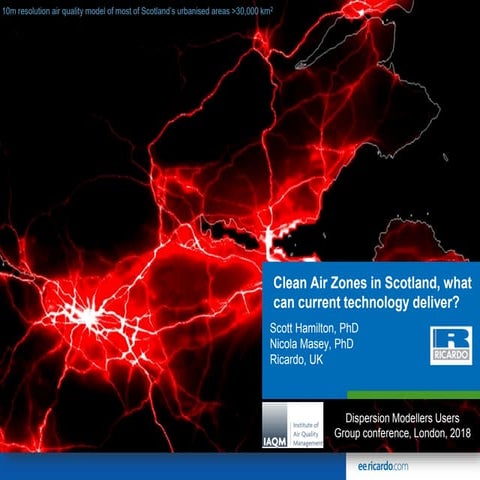 Air Quality Modelling of new and Emerging Vehicle Technologies- What can they...