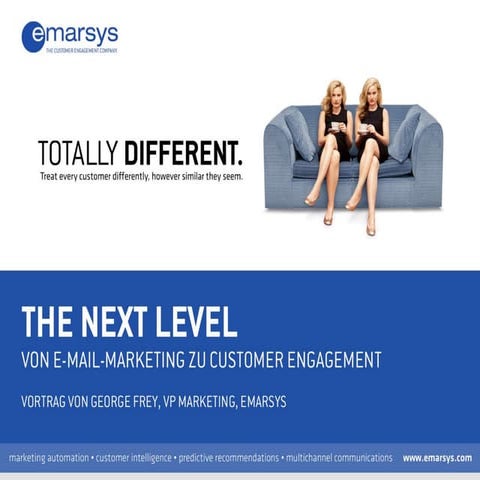 The next level: Von E-Mail Marketing zu Customer Engagement
