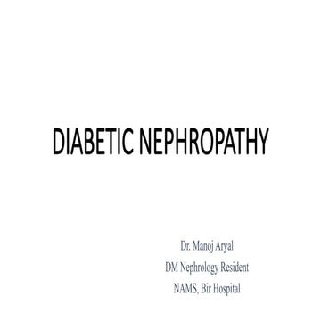 DIABETIC ASSOCIATED KIDNEY PATHOLOGY GIVEN