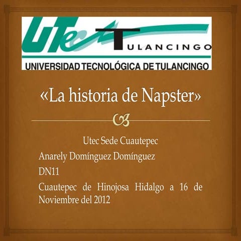 La historia de Napster