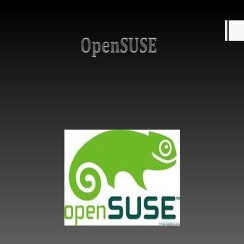 Presentación open suse | PPTX