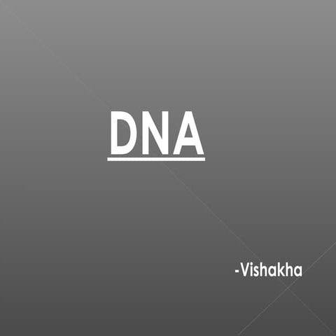 Dna | PPT