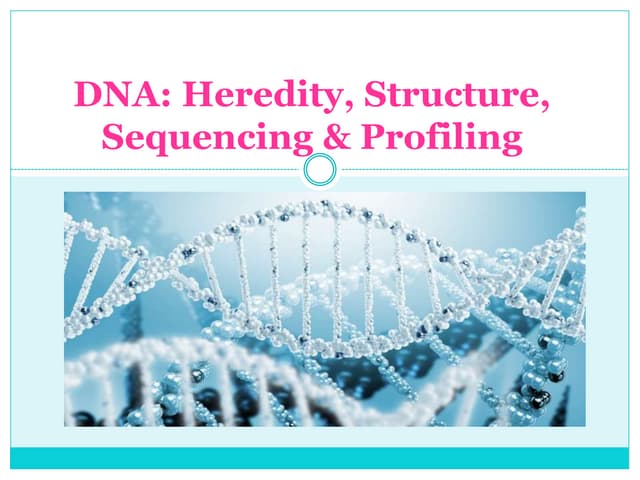 Forensic DNA Profiling | PPTX