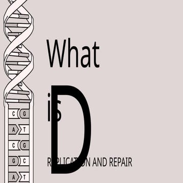 DNA a brief presentations about DNA and it's relevance