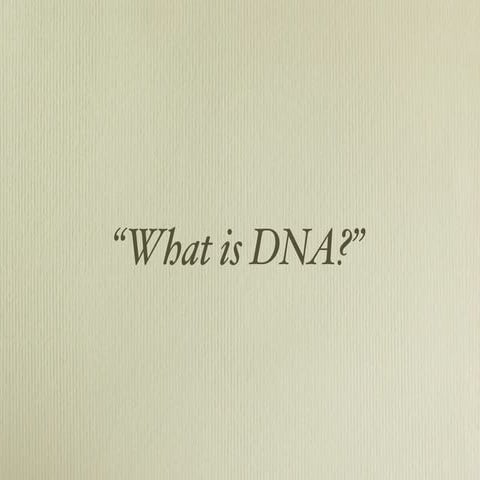 DNA Lecture slides