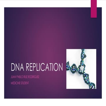 Dna replication 