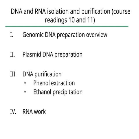 DNA and RNA isolation and purification.ppt