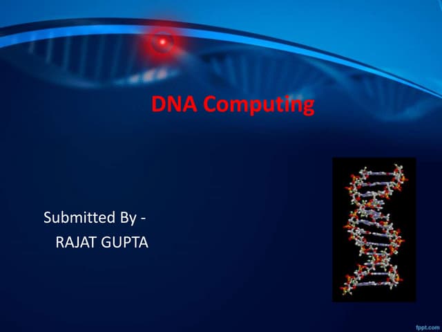 DNA Computing