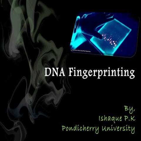 Dna fingerprinting