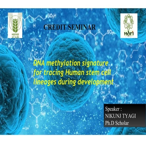 Dna methylation signature