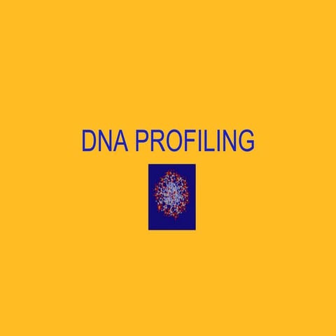 Dnaprofiling