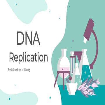 Dna replication