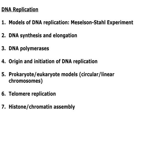 Replication of DNA different models-semiconservative,unidirectional and ...