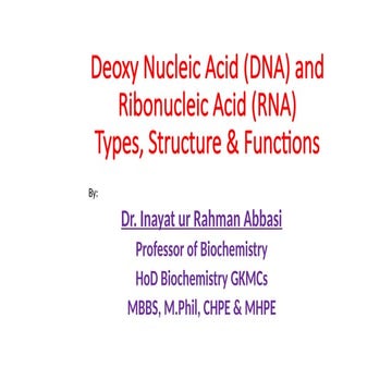 DNA & RNA structure, Function- GKMCs.pptx