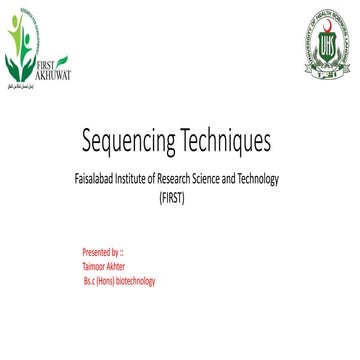 Dna sequencing