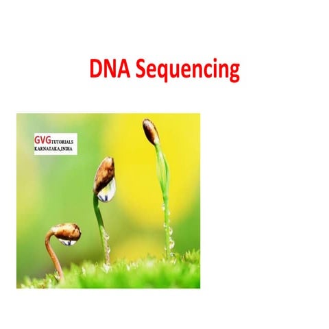 DNA sequencing