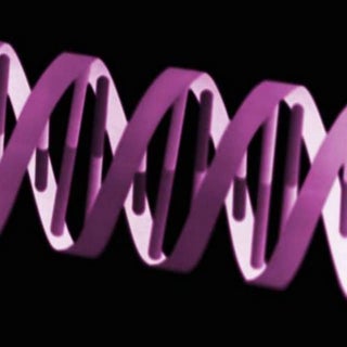 Dna Strand Design Slide
