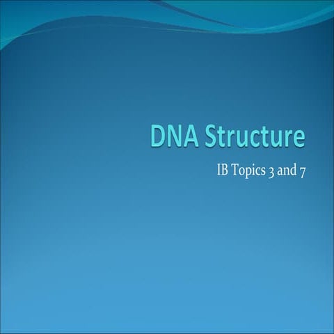 DNA Structure PowerPoint | PPT | Chemistry | Science