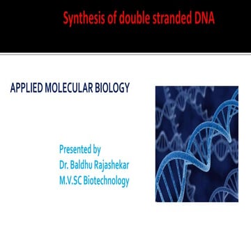 chemical synsis of Dna
