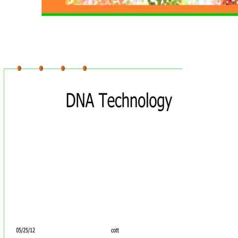 Dna technology 1