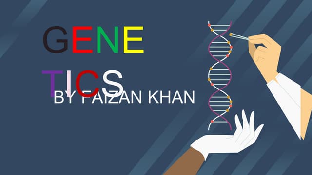 DNA The Human Body Recipe by Slidesgo pptx Genetics Science DNA The Human Body Recipe by Slidesgo pptx Genetics Science