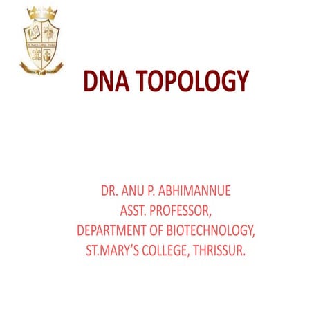 DNA TOPOLOGY