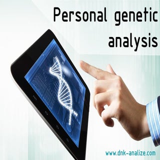 PERSONAL NUTRITIONAL GENETIC ANALYSIS