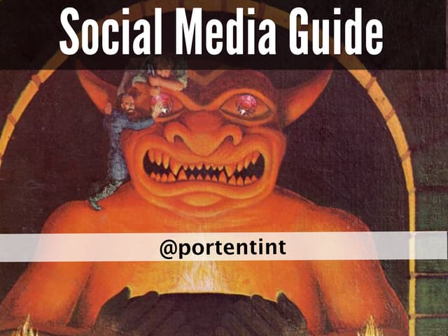 The D&D Players' Guide to Social Media