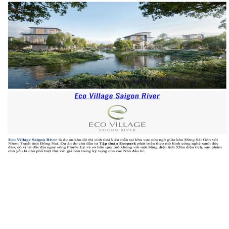 Dự án Eco Village Saigon River - Ecopark - WikiLand.pdf