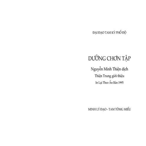 Dưỡng Chơn Tập - Nguyễn Minh Thiện.pdf